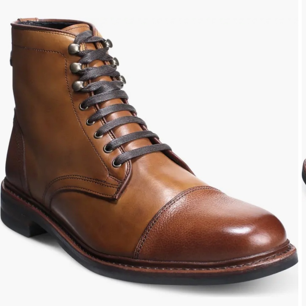 Allen Edmonds Landon Lace-Up Cap Toe Boot